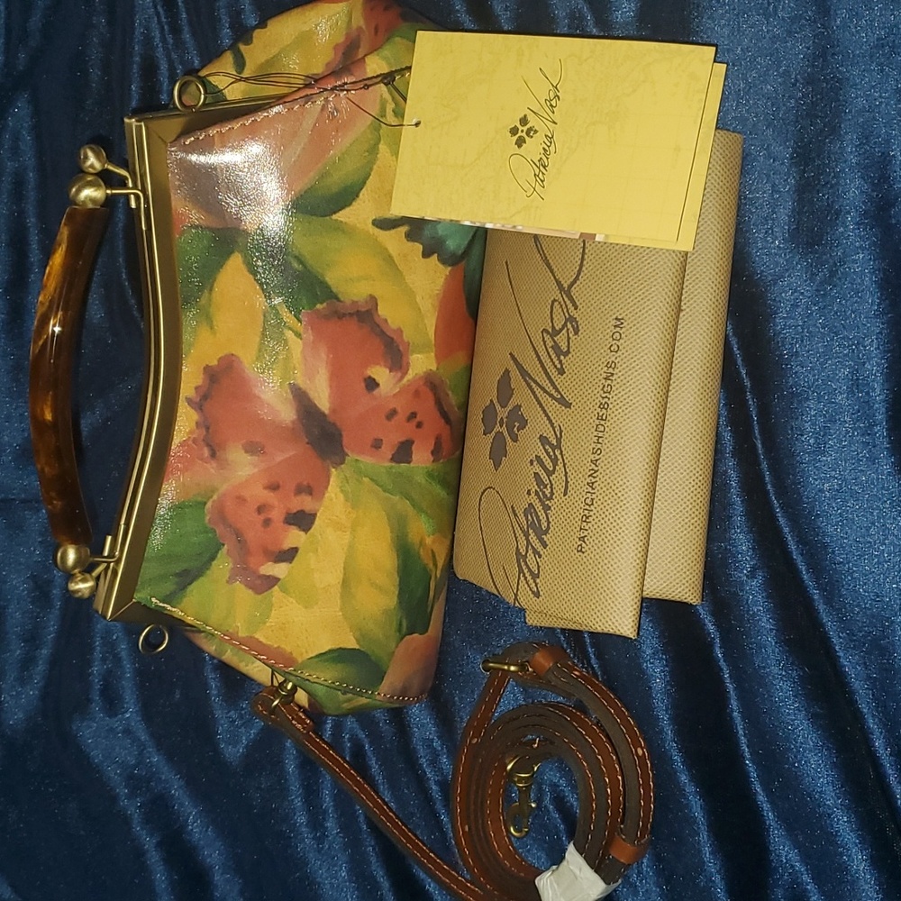 Patricia Nash butterfly frame bag